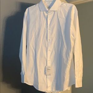 Nordstrom Rack White Button Up Dress Shirt